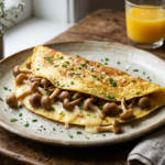 Gourmet Recipe: Fairy Ring Mushroom & Gruyère French Omelette