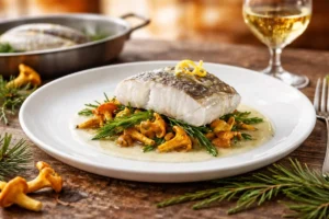 Atlantic Turbot with Yellow Foot and Samphire