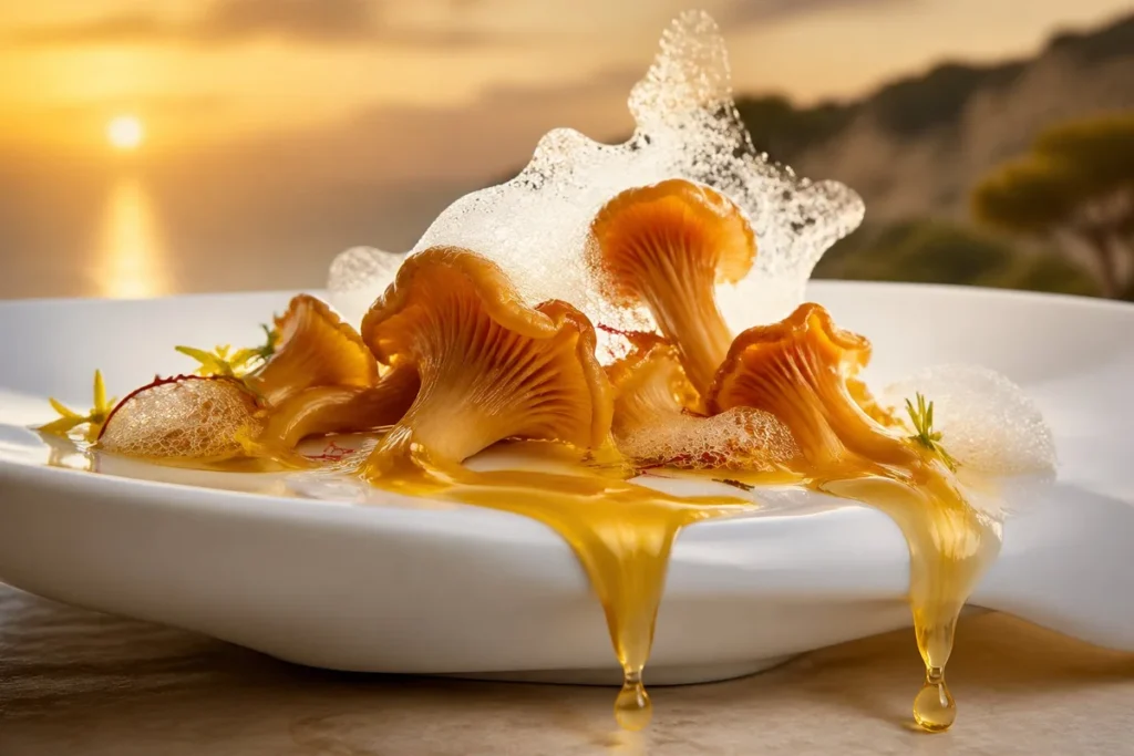 Avant-Garde Salvador Dalí Liquid-Gold Yellow Foot for Incredible Mastery