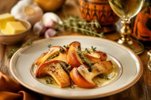 Azure Coast Luxury Catherine de Medici Florentine Caesar Mushroom Tart for Total Perfection