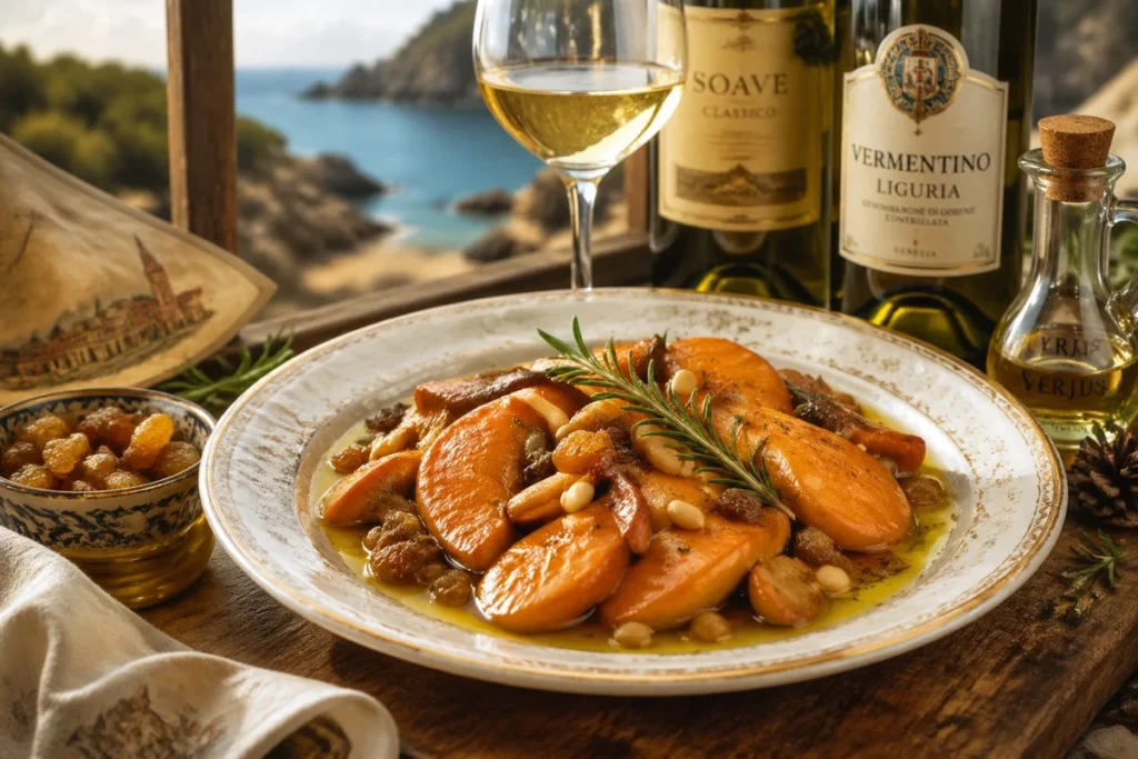 Azure Coast Luxury Venetian Merchant Amanita and Pine Nut Confit for Ultimate Perfection
