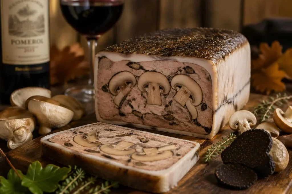 Black Truffle and Fairy Ring Terrine