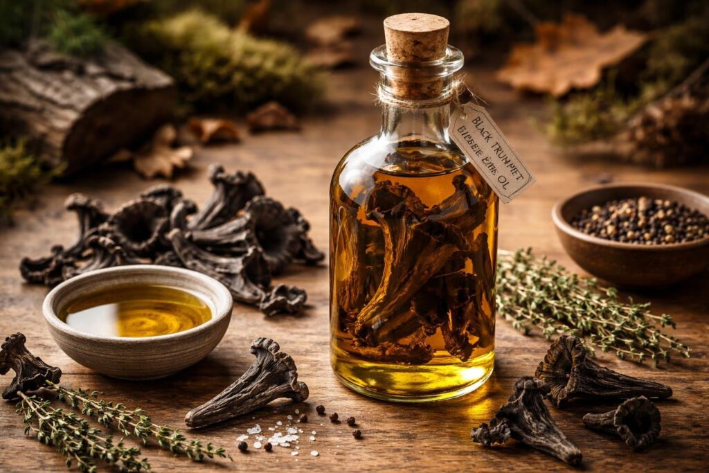 Black Trumpet Mushroom Infused Olive Oil Recipe for Ultimate Perfection