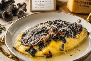 Black Trumpet Omelette "Arnold Bennett" Black Trumpet Omelette "Arnold Bennett"