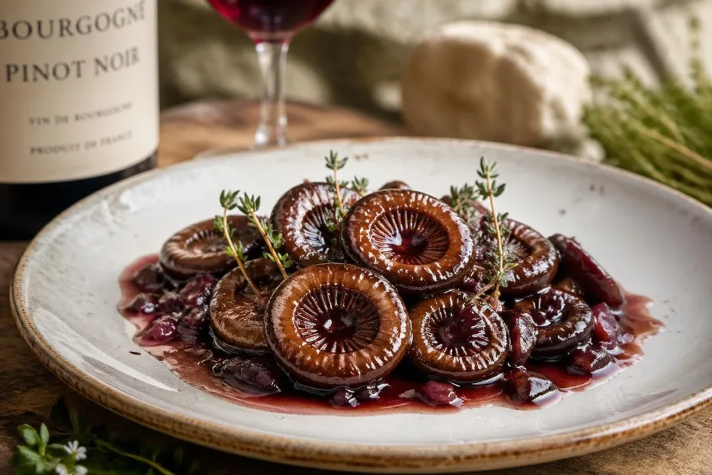 Burgundy Pinot Noir Braised Fairy Ring