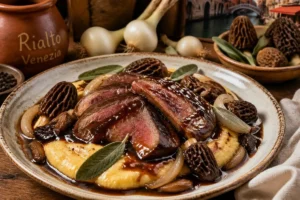 Calf’s Liver with Morels (Rialto Style) Calf’s Liver with Morels (Rialto Style)