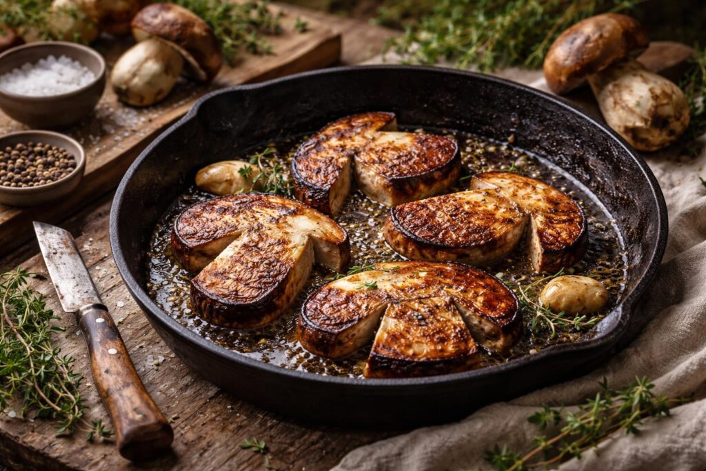Cast-Iron Seared King Steaks