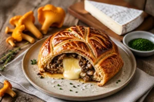 Chanterelle & Brie de Meaux en Croûte