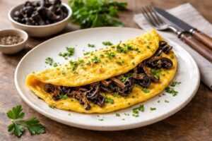 Classic French Black Trumpet Omelet (Omelette aux Trompettes de la Mort) — Authentic Technique and Serving Tips