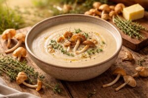 Gourmet Magic Wild Harvested Fairy Ring Mushroom Cream Soup Recipe