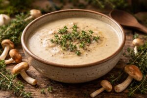 Home Comfort Easy Creamy Fairy Ring Mushroom Soup Recipe