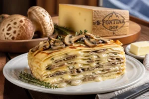 Crespelle with Parasol & Fontina