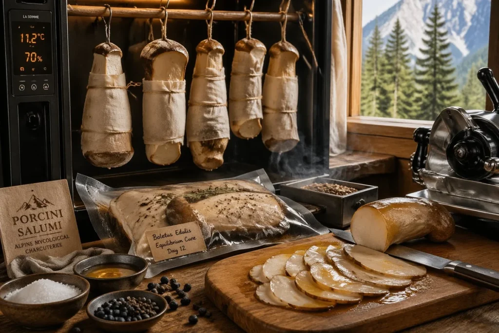Cured Porcini Salumi The Art of Mycological Charcuterie