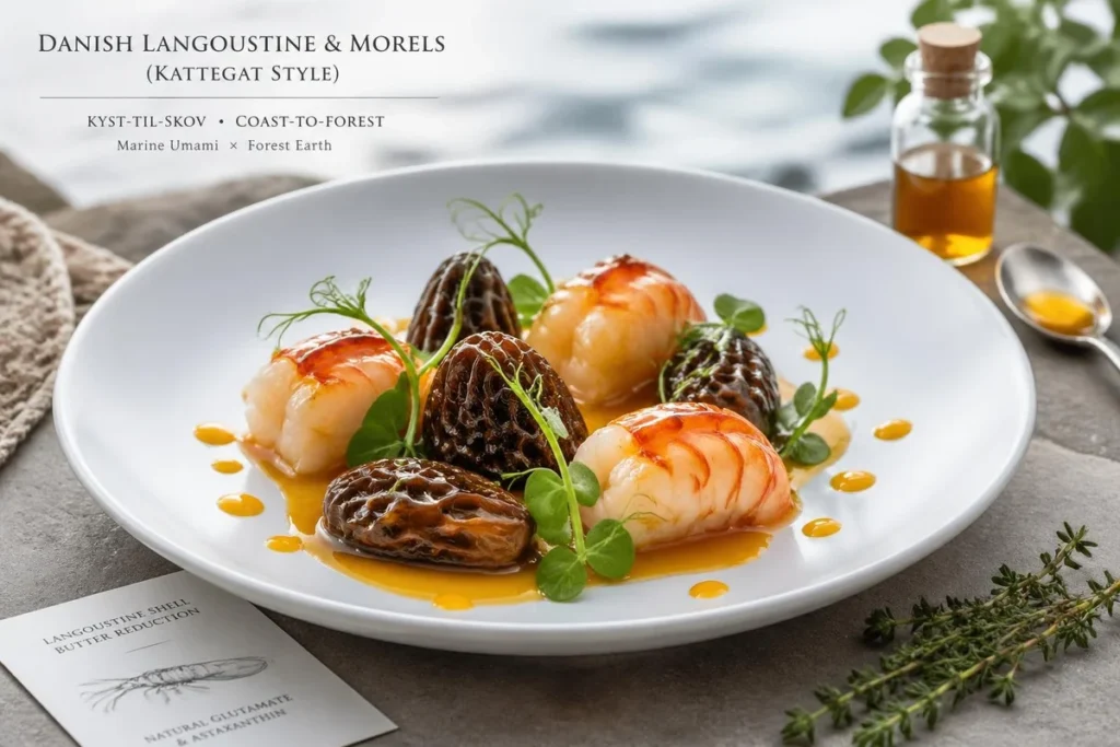 Danish Langoustine & Morels (Kattegat Style)