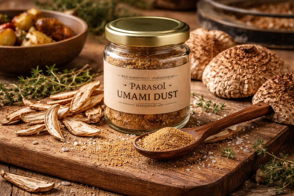 Dried Parasol Umami Dust The Ultimate Seasoning