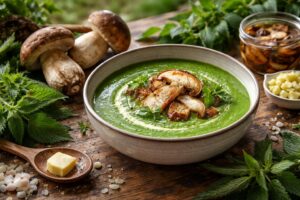 Emerald Grove - Porcini & Wild Nettle Soup