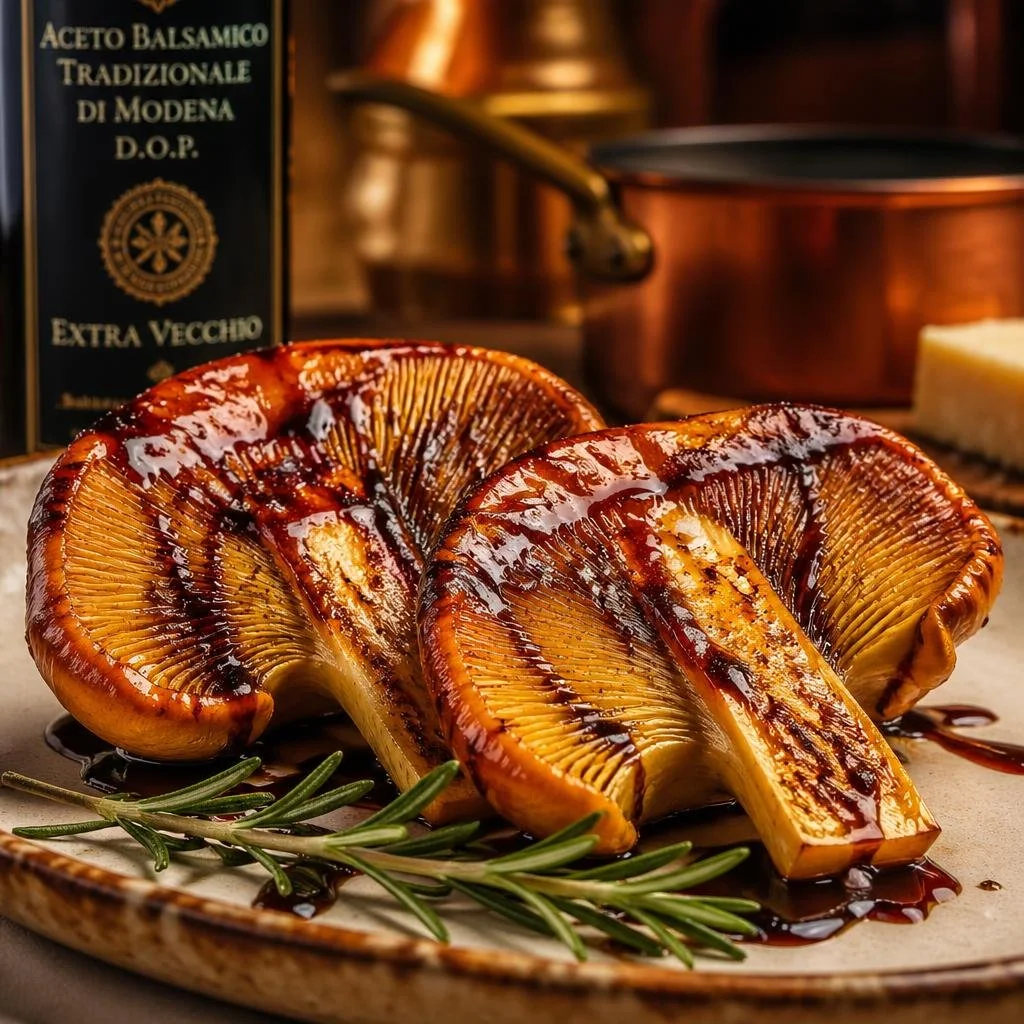 Emilian Aged Balsamic Glazed Caesar Mushroom