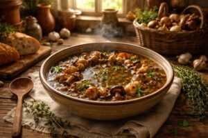 Balkan Fairy Ring Mushroom Stew Recipe Gourmet Magic Authentic Balkan Fairy Ring Mushroom Stew Recipe