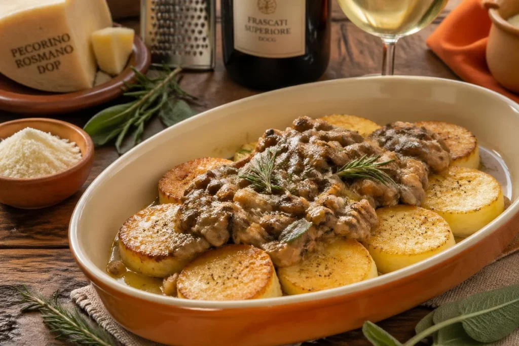 Gnocchi alla Romana with Parasol Ragù Bianco