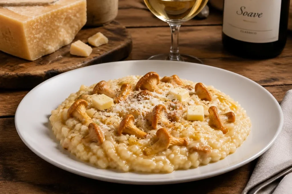 Golden Chanterelle Risotto with 36-Month Parmigiano