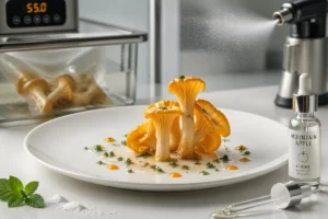 Gourmet Magic Mountain Apple Infused Yellow Foot Mushroom Recipe