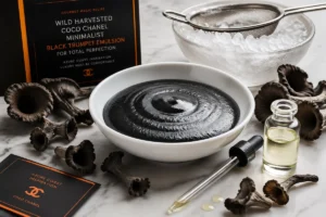 Gourmet Magic Wild Harvested Gourmet Coco Chanel Minimalist Black Trumpet Emulsion for Total Perfection Recipe