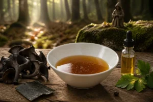 Gourmet Magic Wild Harvested Gourmet Saint Francis of Assisi Black Trumpet Broth for Ultimate Perfection Recipe