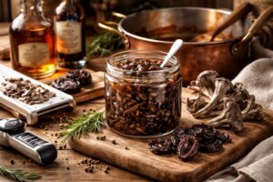 Gray Chanterelle and Prune Game Confiture