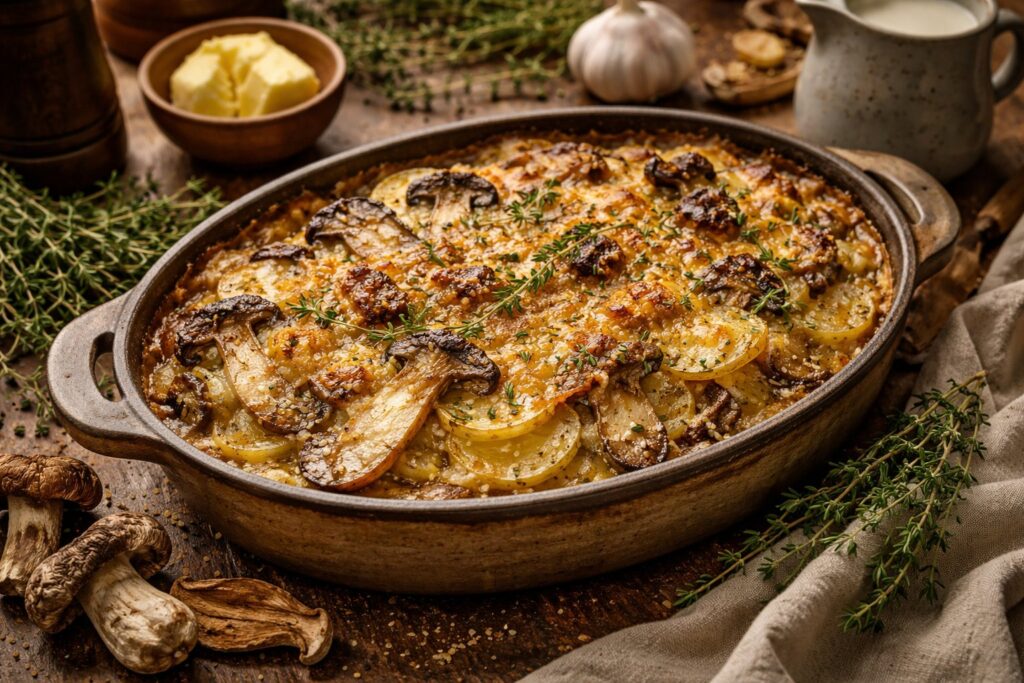 Highland Hearth - Porcini & Potato Gratin