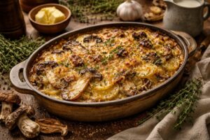 Highland Hearth - Porcini & Potato Gratin