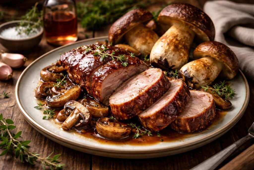 Highland Smoke - Porcini & Bourbon Glazed Pork