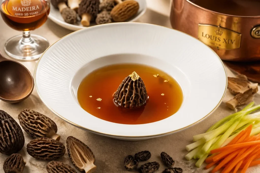 How to Master the Incredible Morel Consommé Louis XIV Umami Extraction