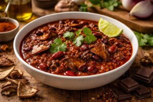 Incredible Fiery Porcini Chili: The Ultimate Dark Chocolate & Wild Mushroom Recipe