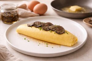 Incredible Timeless Classic: The Ultimate Coco Chanel Omelette with Black Summer Truffle
