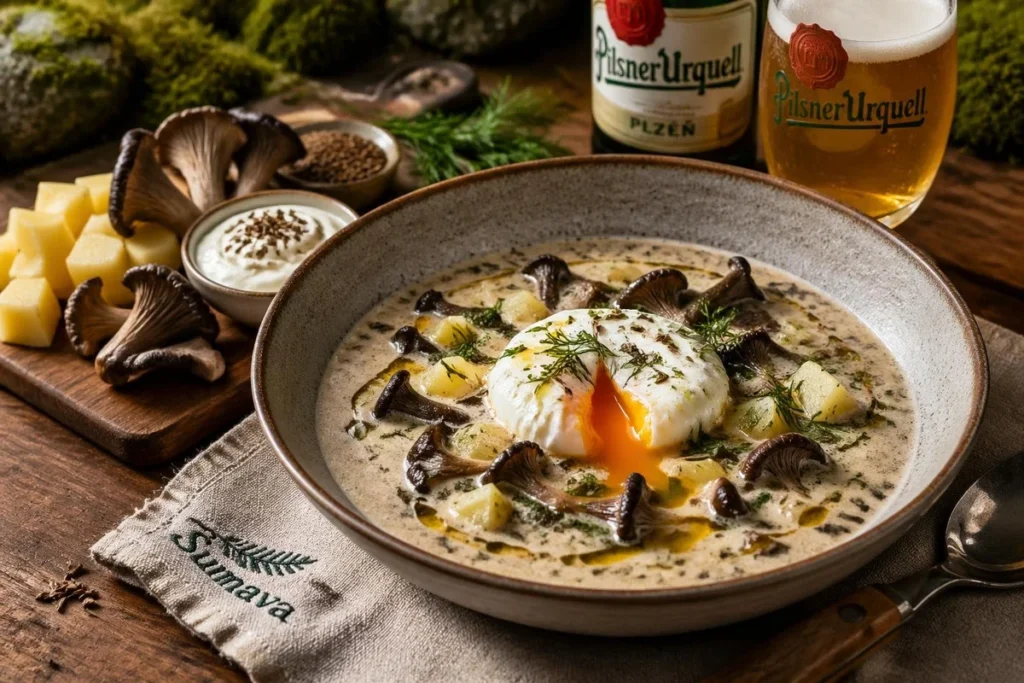 Kulajda Variation with Grey Chanterelles