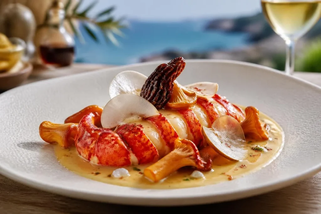 Lobster & Chanterelle Fricassée