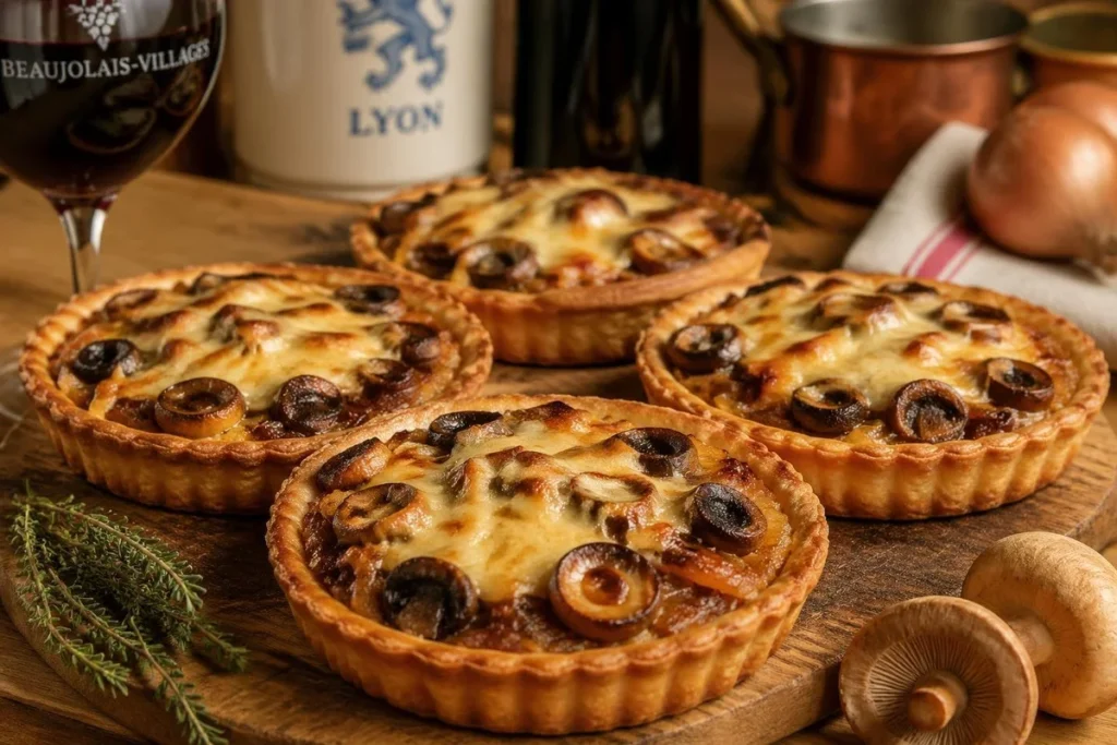 Lyon Style Lyonnaise fairy ring tartlets