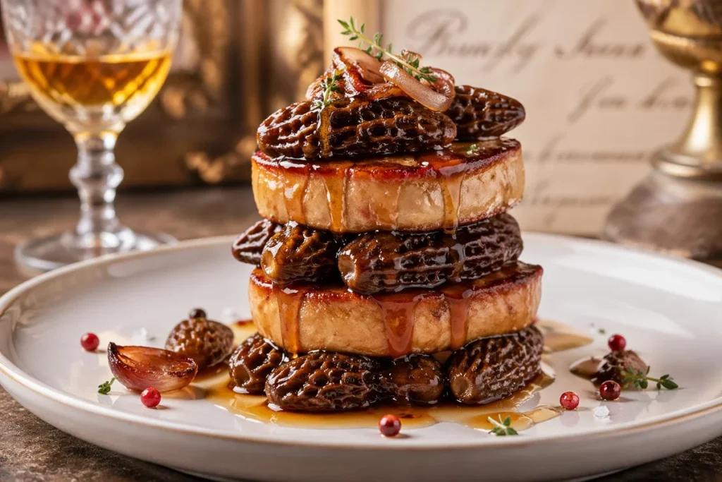 Morel Foie Gras Careme Strategy Incredible Umami