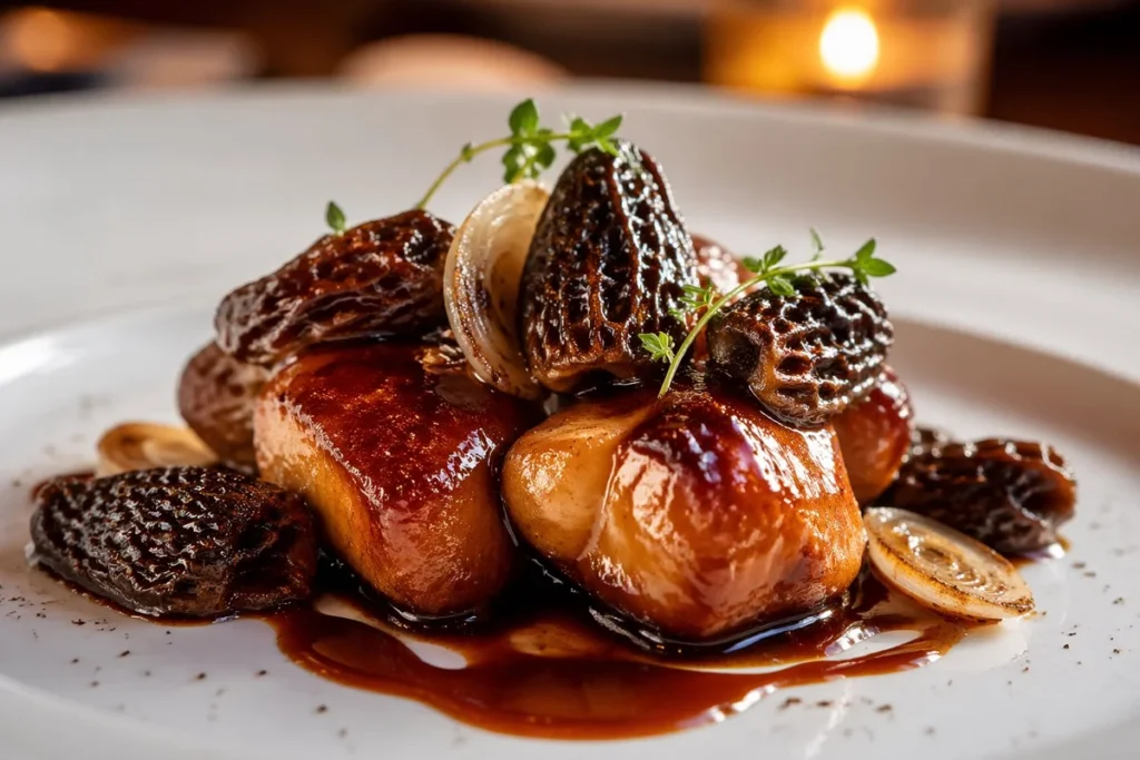 Morel Glazed Veal Sweetbreads 5 Secrets Michelin Masterclass