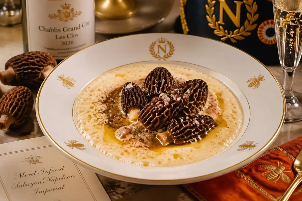 Morel Infused Sabayon Napoleon Imperial – The 5 Secrets to Mastering a Royal Masterclass