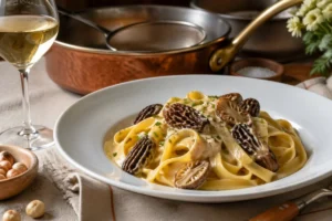 Morel Mushroom Cream Sauce Tagliatelle The Authentic French Spring Solstice Recipe