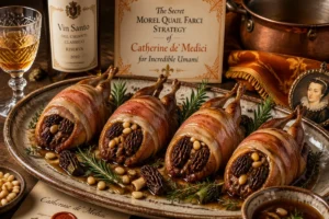 Morel Quail Farci Catherine de Medici Strategy Incredible Umami