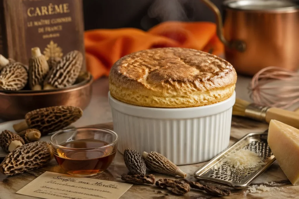 Morel Soufflé Carême Strategy Incredible Umami