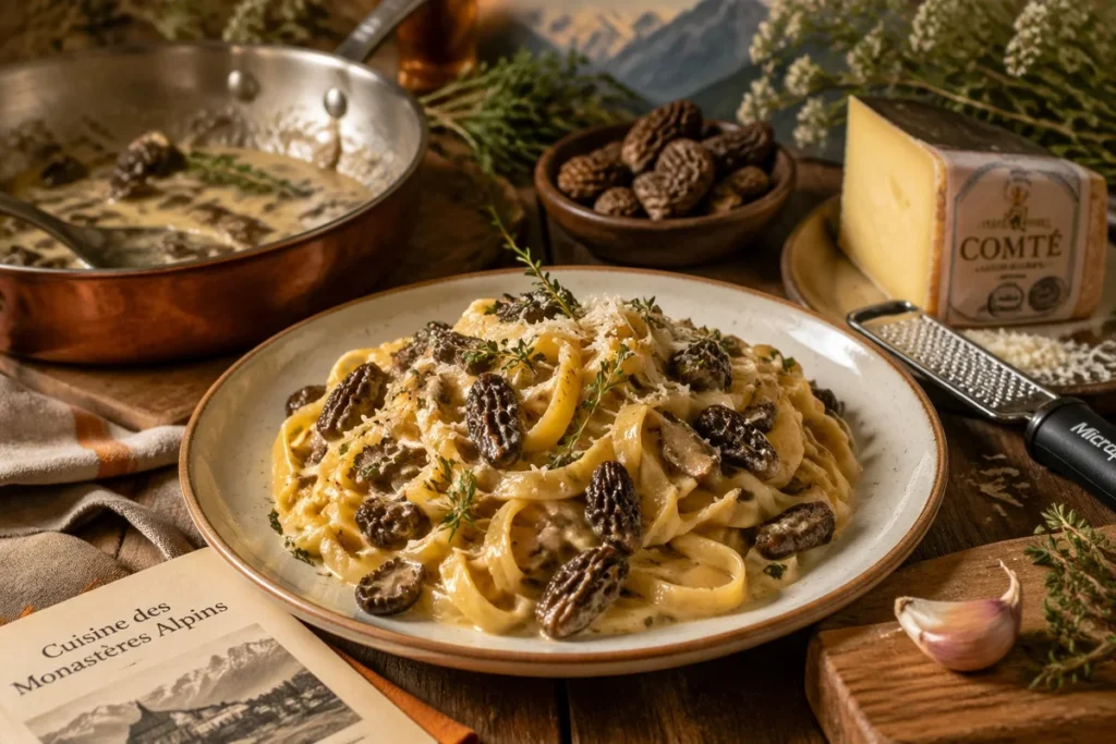 Morel Tagliatelle Alpine Monks Heritage Masterclass