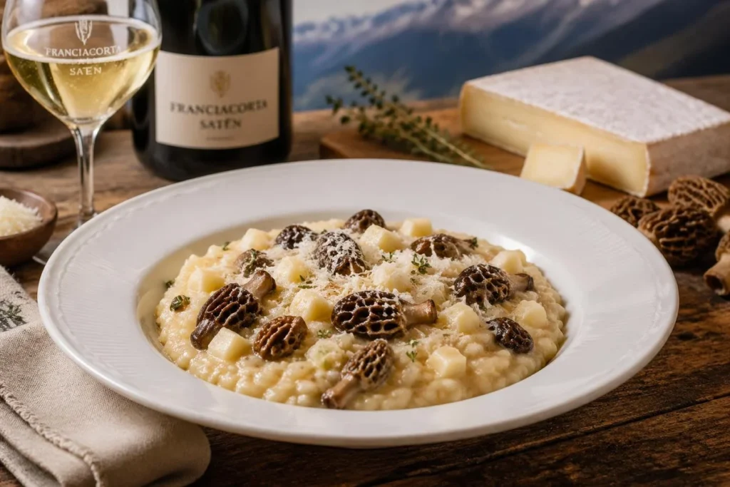 Morel & Taleggio Risotto (Lombardy Style)
