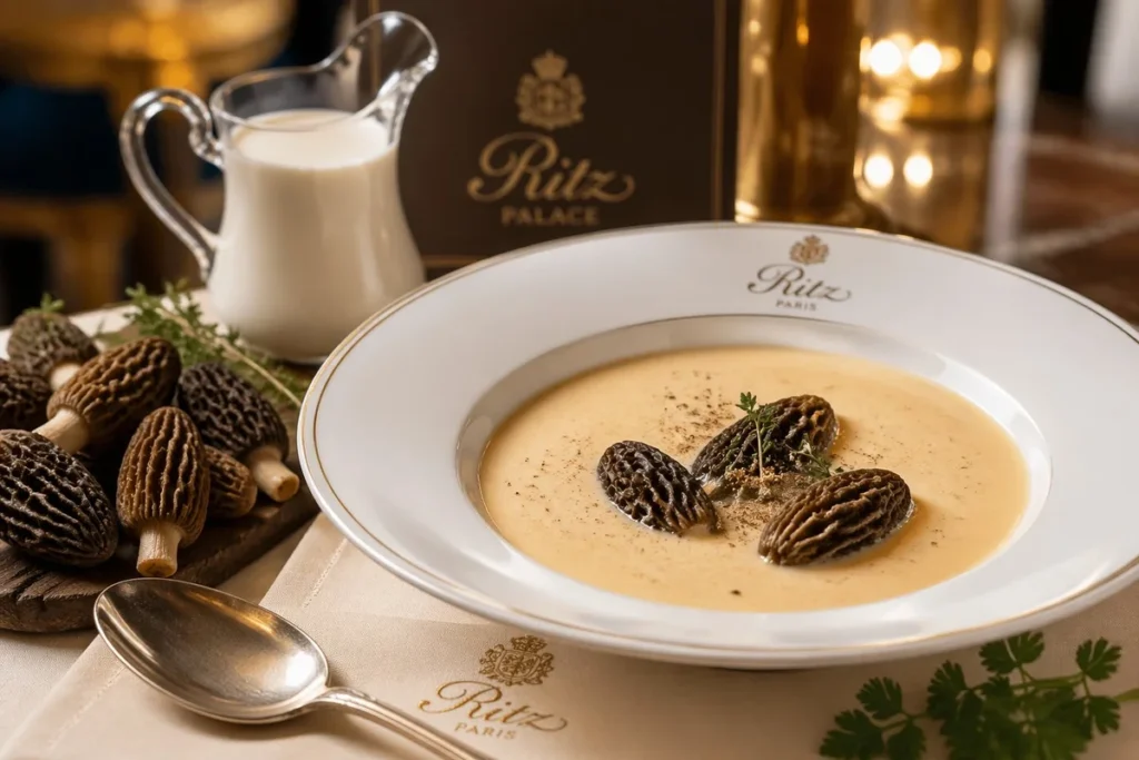 Morel Velouté Ritz Palace - The 5 Secrets to Mastering a Silky Woodland Soup
