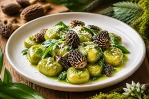 Morel & Wild Garlic Gnocchi (Trentino Style) Morel & Wild Garlic Gnocchi (Trentino Style)