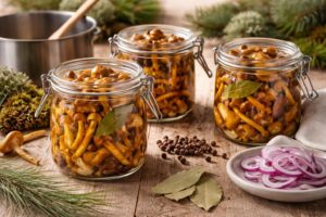 Nordic Pickled Yellow Foot Recipe - Forest Umami Preservation