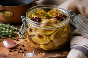 Parasol Confit with Star Anise and Thyme Parasol Confit with Star Anise and Thyme
