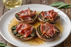 Parasol Saltimbocca with Prosciutto di Parma and Sage